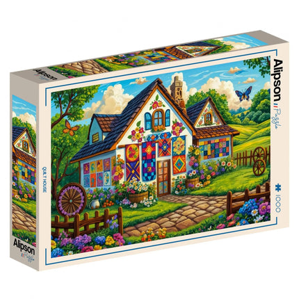 Alipson Quilt House Puzzel 1000 stukjes