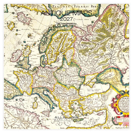 Allaluna Antique Maps Kalender 2027