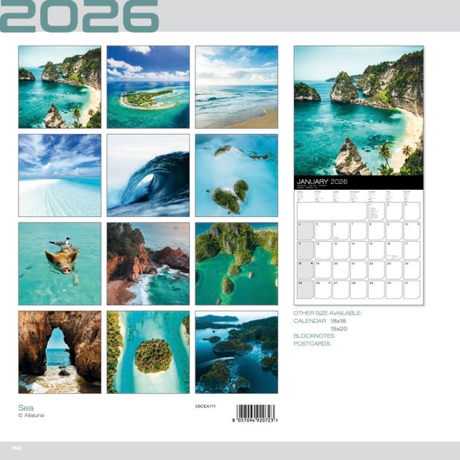 Allaluna Sea Kalender 2026