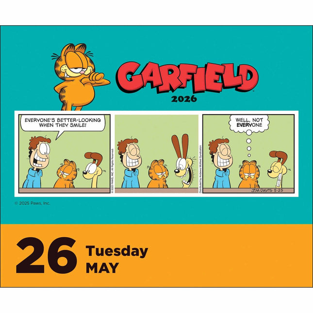 Andrews McMeel Garfield Boxed Kalender 2026