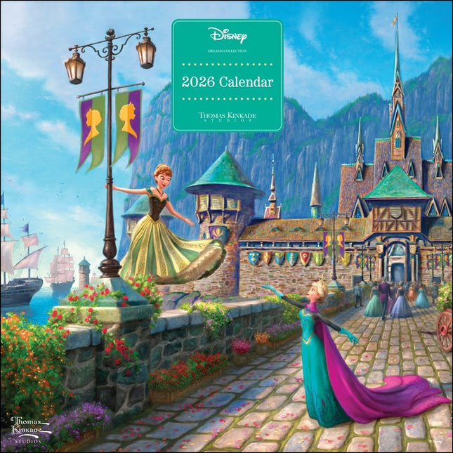 Andrews McMeel Thomas Kinkade Disney Kalender 2026