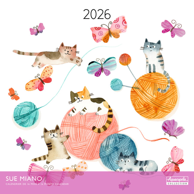 Aquarupella Sue Miano Kalender 2026