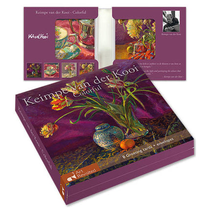 Art Revisited Kaartenmapje Keimpe van der Kooi – Colorful
