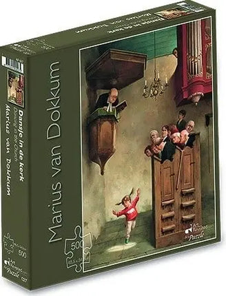Art Revisited Marius van Dokkum Dansje in de Kerk Puzzel 500 Stukjes