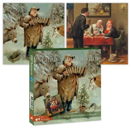 Art Revisited Marius van Dokkum Kerstkaarten