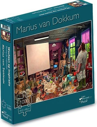 Art Revisited Marius van Dokkum Wachten op Inspiratie Puzzel 1000 Stukjes
