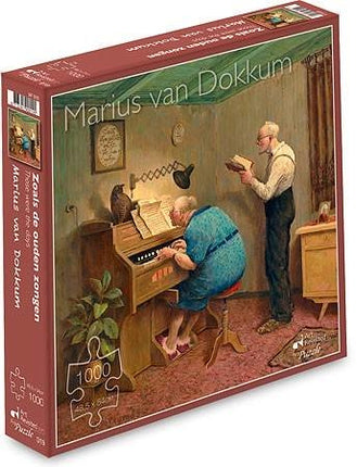 Art Revisited Marius van Dokkum Zoals de ouden Zongen Puzzel 1000 Stukjes