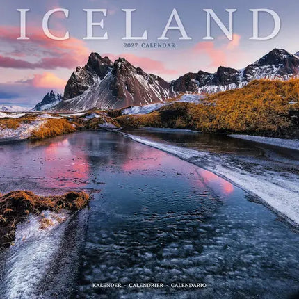 Avonside IJsland Kalender 2027