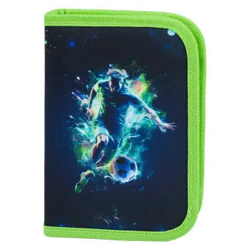 Baagl Baagl School Etui Voetbal 1-rits