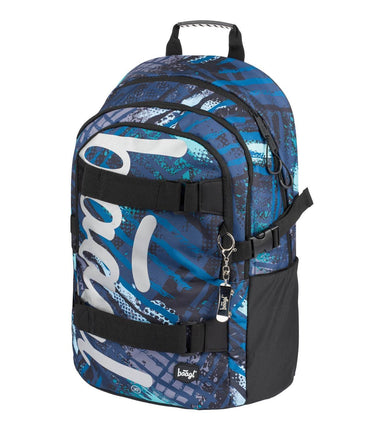 Baagl Baagl Skate Rugzak Structures Blauw 25L