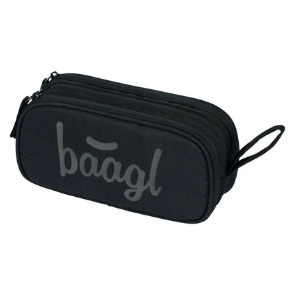 Baagl Baagl Student etui Zwart 3-ritsen