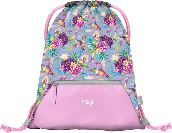 Baagl Hummingbird Gymtas met Rits