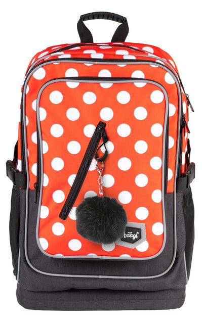 Baagl Schooltas Cubic Dots