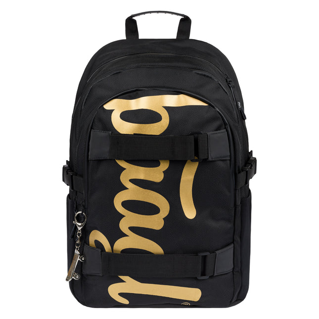 Baagl Schooltas Skate Gold