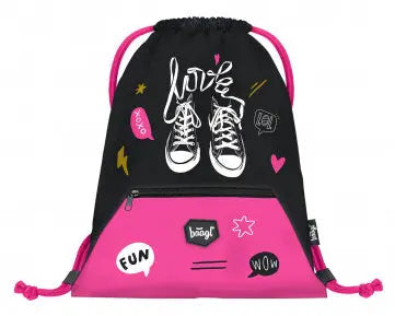 Baagl Sneakers Gymtas met Rits