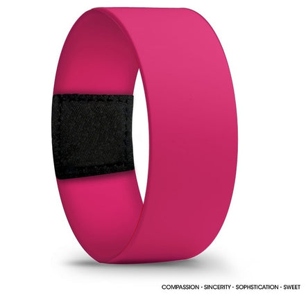 Bambola Basic Color Pink Polsband