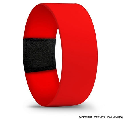 Bambola Basic Color Red Polsband
