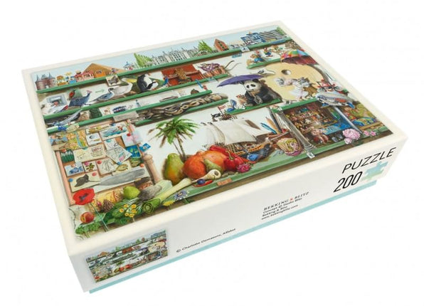 Bekking & Blitz Alfabet letter "P" Puzzel 200XL Stukjes Charlotte Dematons