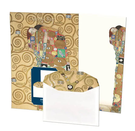 Bekking & Blitz Briefpapier met enveloppen: Gustav Klimt