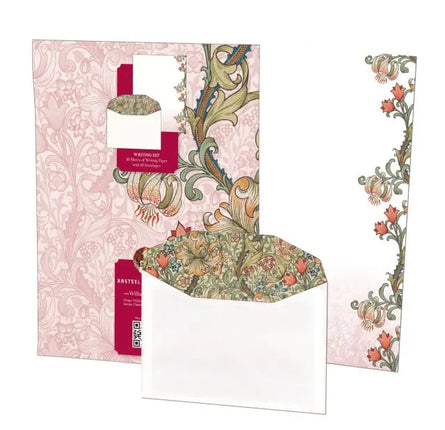 Bekking & Blitz Briefpapier met enveloppen: William Morris, Kasteel De Haar