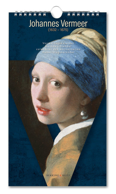 Bekking & Blitz Johannes Vermeer Verjaardagskalender