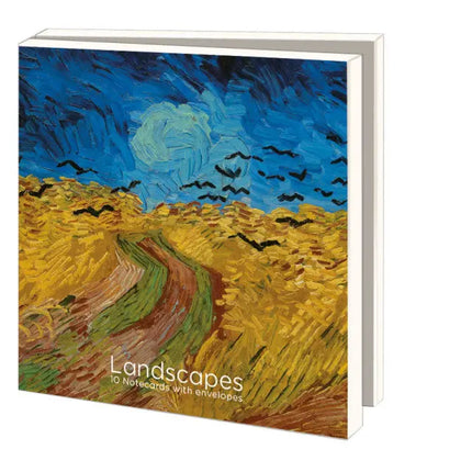 Bekking & Blitz Kaartenmapje 10 stuks met enveloppen – Landscapes, Van Gogh Museum