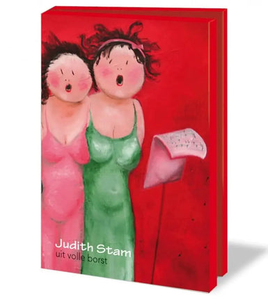Bekking & Blitz Kaartenmapje Volle Borst, Judith Stam 10 Stuks met Enveloppen
