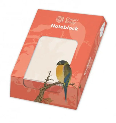 Bekking & Blitz Memo blocnote: Album of birds and flowers (rood), Hu Feitao, Chester Beatty