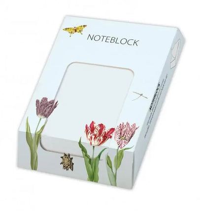 Bekking & Blitz Memo blocnote: Tulpen, Jacob Marrel, Collection Rijksmuseum Amsterdam