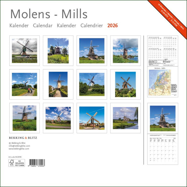 Bekking & Blitz Molens Kalender 2026
