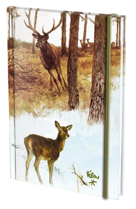 Bekking & Blitz Notitieboek A5, harde kaft: Drawn to Nature, Rien Poortvliet