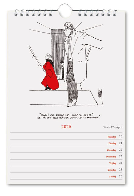 Bekking & Blitz Peter van Straaten Weekkalender 2026