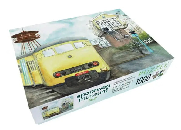 Bekking & Blitz Puzzel (1000 stukjes): Trein, Christel Cannister-Van der Ros, Spoorwegmuseum