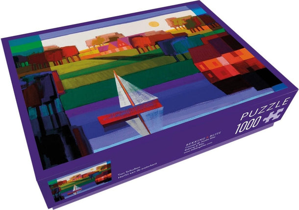 Bekking & Blitz Ton Schulten Herfst aan de Waterkant Puzzel 1000 Stukjes