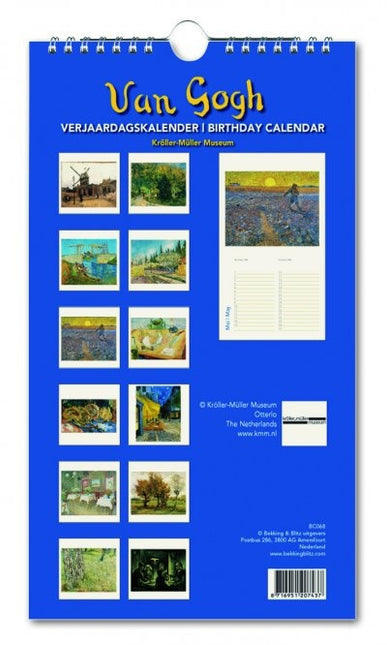Bekking & Blitz Van Gogh Verjaardagskalender
