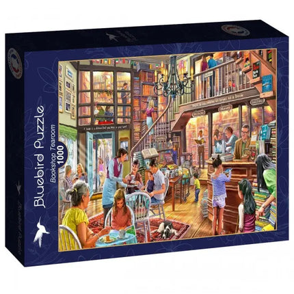bluebird Bookshop Tearoom Puzzel 1000 stukjes