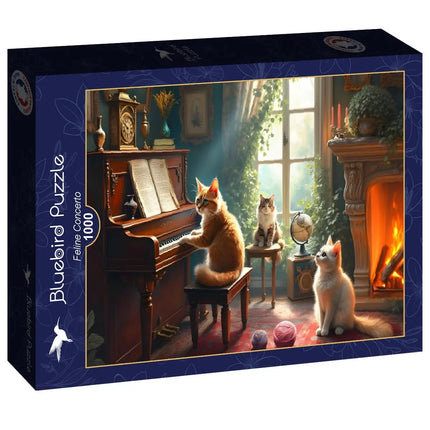 bluebird Feline Concerto Puzzel 1000 Stukjes