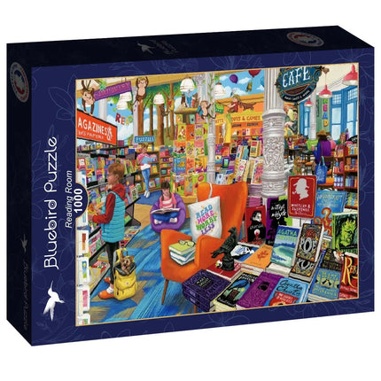 bluebird Reading Room Puzzel 1000 Stukjes