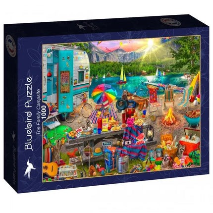 bluebird The Family Campsite Puzzel 1000 stukjes