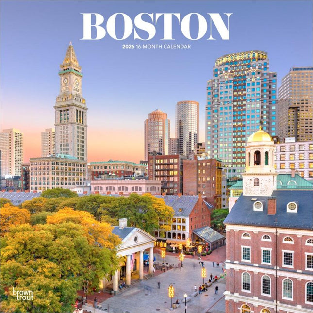 Browntrout Boston Kalender 2026