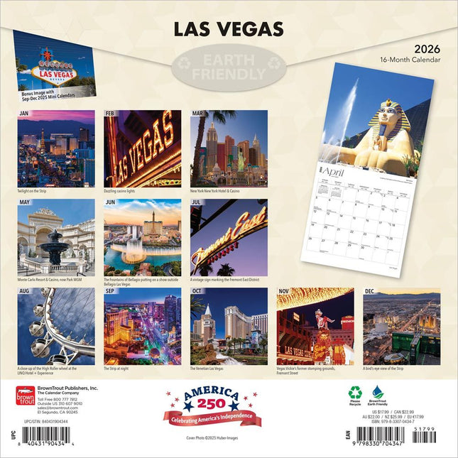 Browntrout Las Vegas Kalender 2026