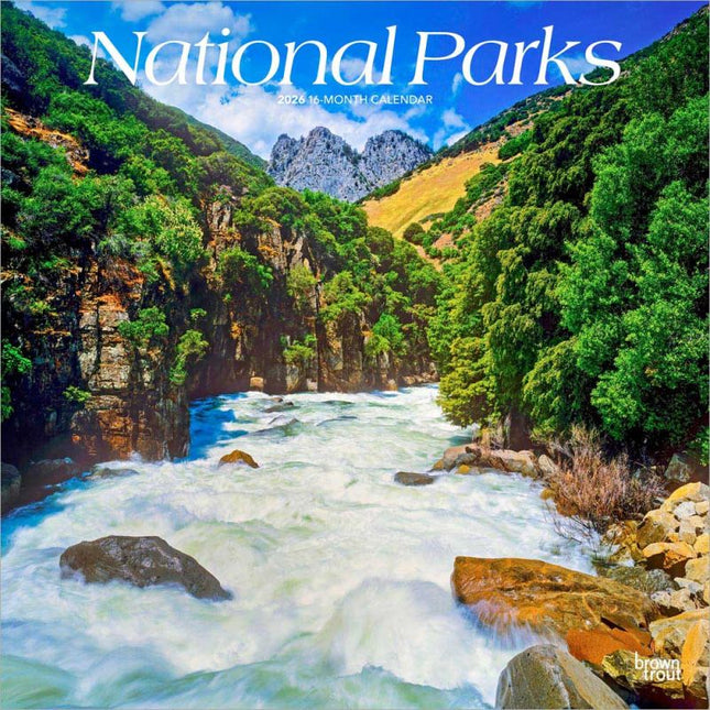 Browntrout National Parks Kalender 2026