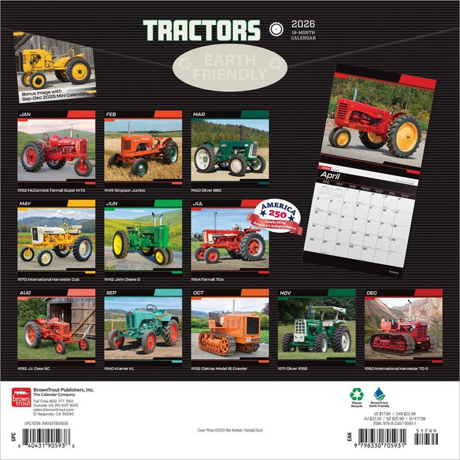 Browntrout Tractors Kalender 2026