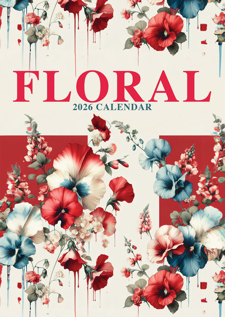 CalendarsRUs Bloemen A3 Kalender 2026