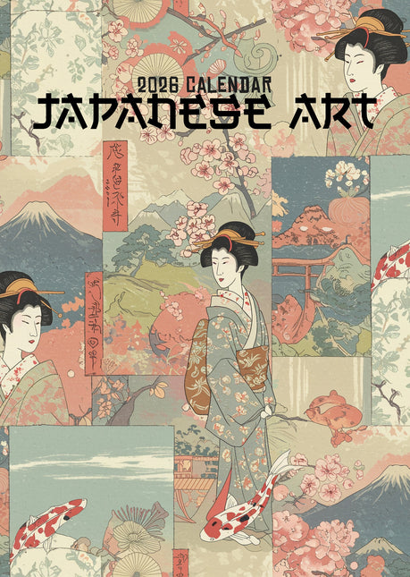 CalendarsRUs Japanse Kunst A3 Kalender 2026