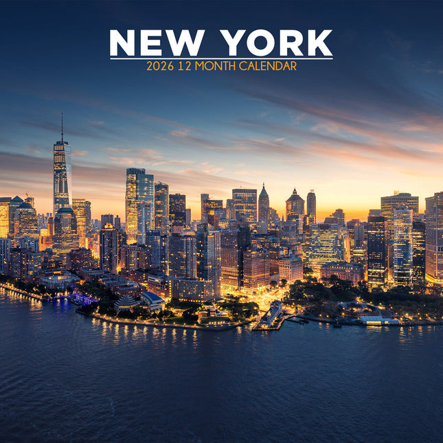 CalendarsRUs New York Kalender 2026