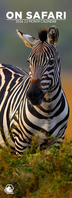 CalendarsRUs Safari Slimline Kalender 2026