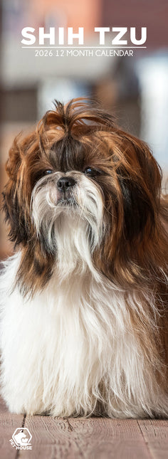 CalendarsRUs Shih Tzu Slimline Kalender 2026