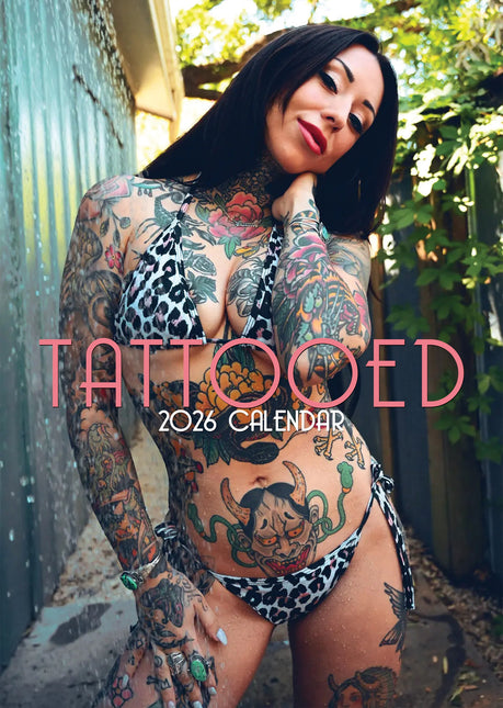 CalendarsRUs Tattoo Girls A3 Kalender 2026