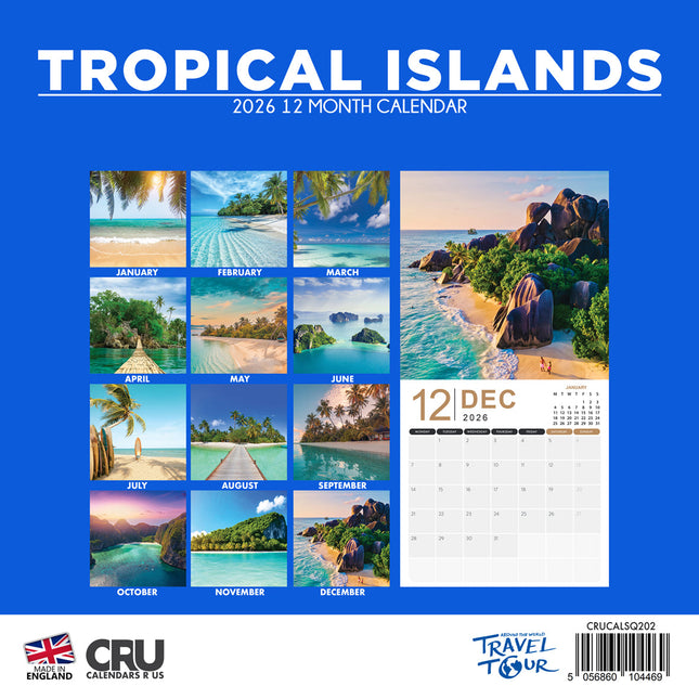 CalendarsRUs Tropical Islands Kalender 2026